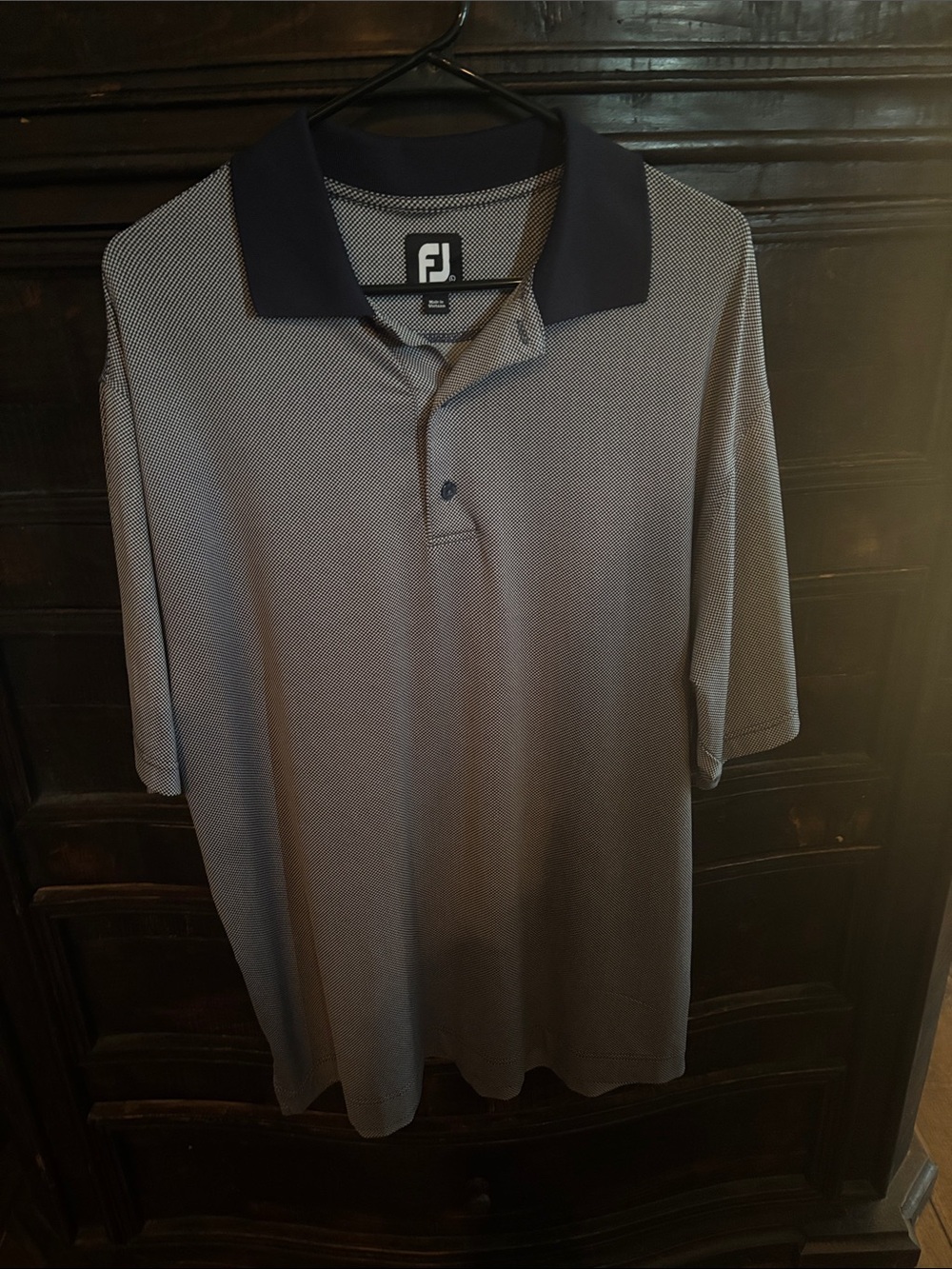 FootJoy FJ ProDry Performance Navy Golf Polo Shirt Men’s size Large NWOT